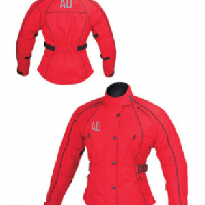  Textile Jackets Women Red